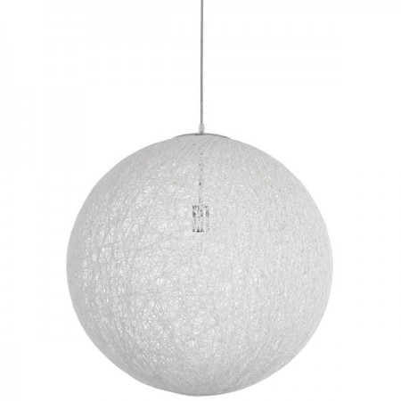 Spool 24" Chandelier - White